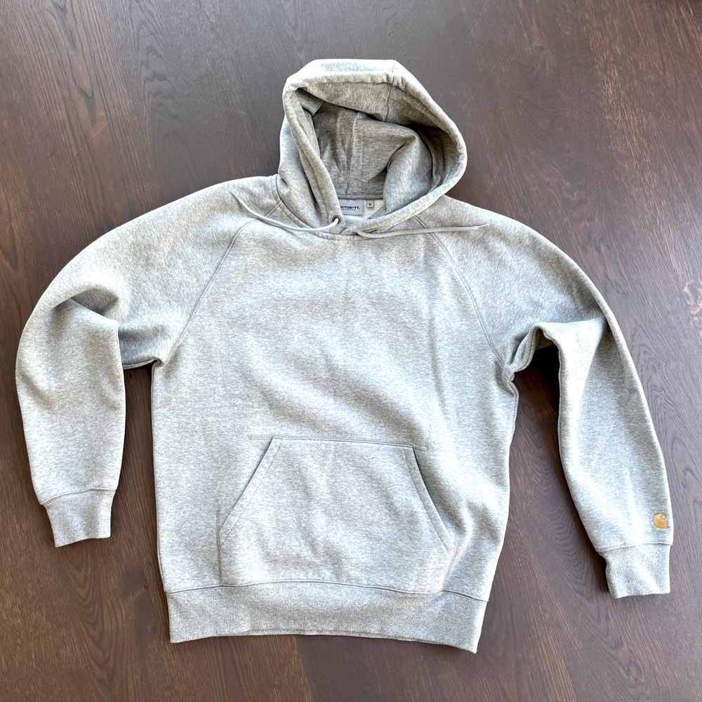 CARHARTT WIP Hooded Sweatshirt Grey size M